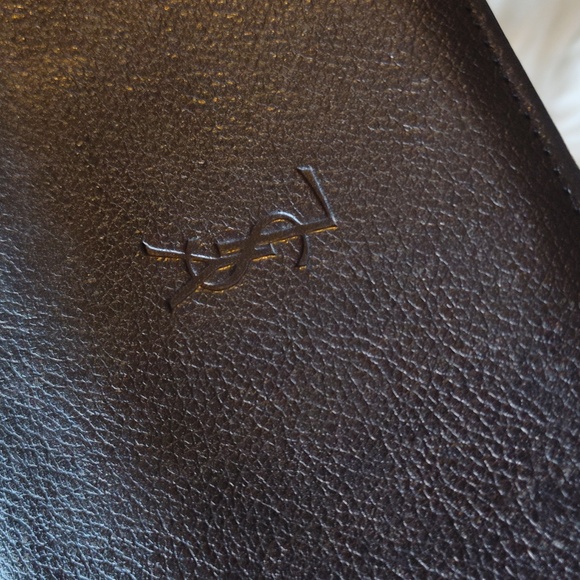 Yves Saint Laurent YSL black and gold wallet - Picture 2 of 12